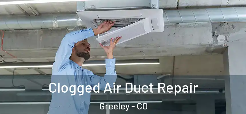 Clogged Air Duct Repair Greeley - CO